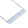 Écran avant verre externe Objectif support d'identification d'empreintes digitales pour Xiaomi Mi 6 (Blanc)