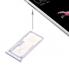 Dla Xiaomi Mi Max SIM i karty SIM / TF podajnika kart (szary)