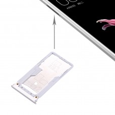 Para Xiaomi Mi Max SIM y SIM / bandeja de tarjeta de TF (plata)