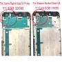 Front Housing LCD Frame Bezel för Xiaomi redmi Note 5A / Y1 Lite (vit)