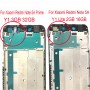 Front Housing LCD Frame Bezel för Xiaomi redmi Note 5A / Y1 Lite