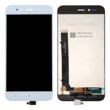 Для Xiaomi Mi 5X / A1 ЖК-экран и дигитайзер Полное собрание (белый)