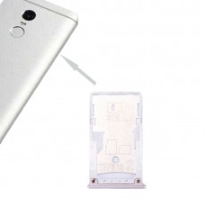 За Xiaomi Redmi 4 SIM & SIM / TF Card тава (сиво)