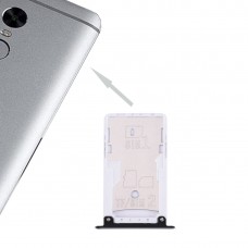 För Xiaomi redmi Note 4X SIM & SIM / TF Card Tray (Svart)