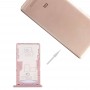 Pour Xiaomi redmi 4A SIM & SIM / TF carte Plateau (or rose)