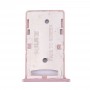 Per Xiaomi redmi 4A SIM e SIM / TF del vassoio di carta (in oro rosa)