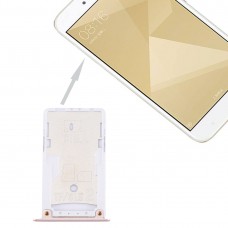 Para Xiaomi redmi 4X SIM y SIM / bandeja de tarjeta de TF (Oro)