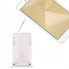 Per Xiaomi redmi 4X SIM e SIM / vassoio di carta di TF (argento)