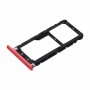 För Xiaomi Mi 5X / A1 SIM & SIM / TF Card fack (röd)