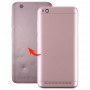 Couverture arrière avec lentille et caméra latérale clés pour Xiaomi redmi 5A (or rose)
