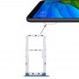 2 SIM Card Tray vassoio di carta / Micro SD per Xiaomi redmi 5 Plus (blu)
