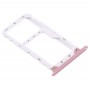 2 SIM Card Tray vassoio di carta / Micro SD per Xiaomi redmi 5 Plus (oro rosa)