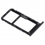 2 SIM Card Tray vassoio di carta / Micro SD per Xiaomi redmi nota 5 (nero)