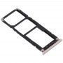 2 SIM ბარათი Tray + Micro SD Card Tray for Xiaomi Redmi შენიშვნა 5A (Gold)