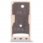2 SIM-kortin Tray / Micro SD-kortin kasetti eri Xiaomi redmi 5A (harmaa)