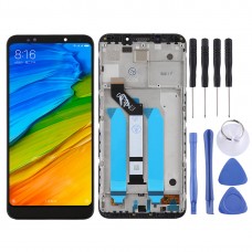 LCD Screen and Digitizer Full Assembly with Frame for Xiaomi Redmi 5 Plus(Black)