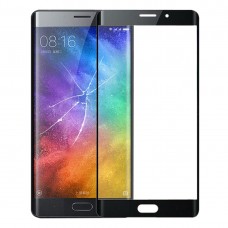 Frontscheibe Äußere Glasobjektiv für Xiaomi Anmerkung 2 (schwarz)