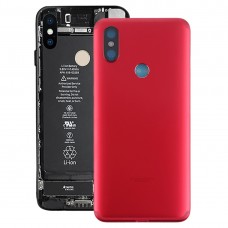 Couverture arrière pour Xiaomi Mi 6X / A2 (Rouge)