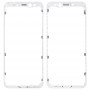 LCD marco frontal de la carcasa del bisel Soporte para Xiaomi Mi 6X / A2 (blanco)