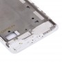 Para Vivo X6 Plus frontal de la carcasa del LCD del capítulo del bisel de la placa (blanco)