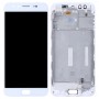 TFT Materials LCD Screen and Digitizer Full Assembly with Frame for Vivo X9(White)