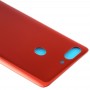 Gebogene rückseitige Abdeckung für OPPO R15 Pro (rot)