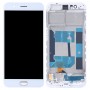 TFT Materials LCD Screen and Digitizer Full Assembly with Frame for OPPO R11(White)