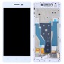 TFT Materials LCD Screen and Digitizer Full Assembly with Frame for OPPO R7(White)