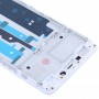 TFT Materials LCD-skärm och Digitizer Full Montering med ram för OPPO R7s (vit)