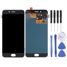 LCD Screen and Digitizer Full Assembly for OPPO R9s(Black)