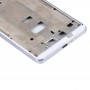 Pro OPPO A51 baterie Zadní kryt + Front Housing LCD rámeček Rámeček deska (bílá)