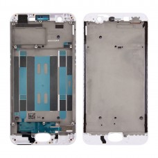 წინა საბინაო LCD ჩარჩო Bezel Plate for OPPO A57 (თეთრი)