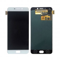 TFT Material LCD Screen and Digitizer Full Assembly for OPPO R9 / F1 Plus (White)