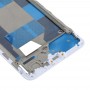 OPPO R11s Front Housing LCD Frame Bezel Plate (valge)