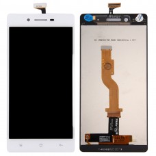 OPPO A33 LCD ekraan ja Digitizer Full Assamblee (valge) 