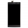 OPPO- სთვის 7 / X9007 LCD ეკრანი და ციფრული სრული ასამბლეა (შავი)