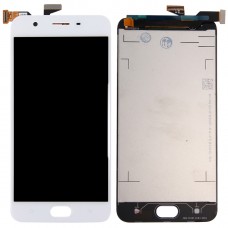 For OPPO A57 LCD Screen and Digitizer Full Assembly(White)