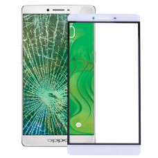 For OPPO R7 Plus Front Screen Outer Glass Lens(White)