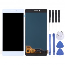 LCD Screen and Digitizer Full Assembly for OPPO R7s(White) 