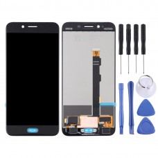 LCD Screen and Digitizer Full Assembly for OPPO R9sk(Black)