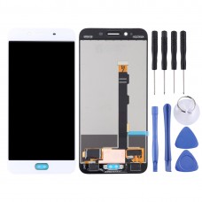 LCD Screen and Digitizer Full Assembly for OPPO R9sk(White)