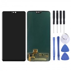 LCD Screen and Digitizer Full Assembly for OnePlus 6(Black)