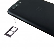 SIM-korttipaikka ja OnePlus 5 (liuskekivenharmaa)