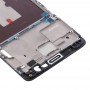 Frontal de la carcasa del LCD del capítulo del bisel Placa para OnePlus 3 / 3T / A3003 / A3000 / A3100 (Negro)