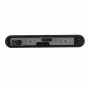 კომპაქტური ბარათის სლოტი Port მტვრის Plug for Sony Xperia Z5 (Black)