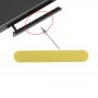 חריץ כרטיס קומפקט Plug אבק נמל עבור Sony Xperia Z5 (צהוב)