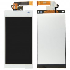 液晶显示器+触摸面板为索尼XPERIA Z5紧凑/ Z5迷你/ E5823（白色）