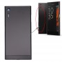 חזרה סוללת הכיסוי + חזרה סוללה תחתונה כיסוי + תיכון מסגרת עבור Sony Xperia XZ (שחורה)