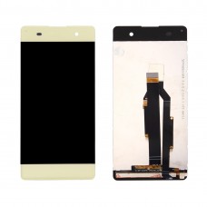 LCD Screen and Digitizer Full Assembly for Sony Xperia XA (Lime Gold)
