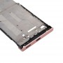para el capítulo del LCD Sony Xperia XA1 frontal de la carcasa del bisel de la placa (de oro rosa)